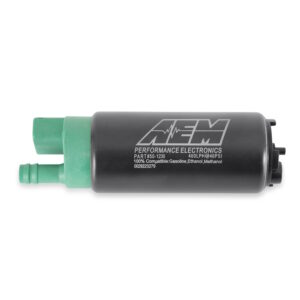 AEM 400LPH E85-Compatible Hi-Flow In-Tank Fuel Pump, Double Barb