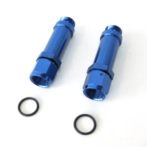 AEROFLOW -8AN FEMALE TO HOLLEY ULTRA HPBLUE SWIVEL NUT (PAIR) -8ORB