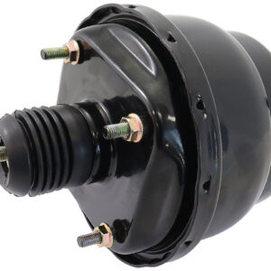 Aeroflow GM 7 Inch Dual Diaphragm Vacuum Brake Booster, Black