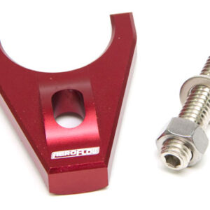 AEROFLOW BILLET DISTRIBUTOR HOLD DOWN RED CLAMP SUITS HOLDEN V8
