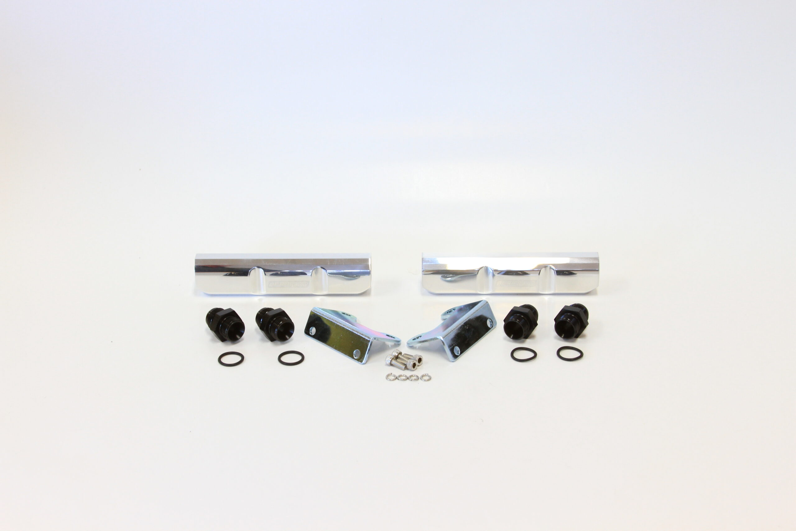 AEROFLOW AF642058P Billet EFI Fuel Rail Kit suit Subaru EJ20 Polished