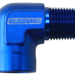 Aeroflow 90 Deg Female - Male Elbow 1/8 NPT