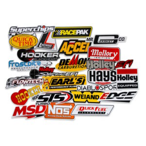 HOLLEY Decal Go Fast Sticker Pack