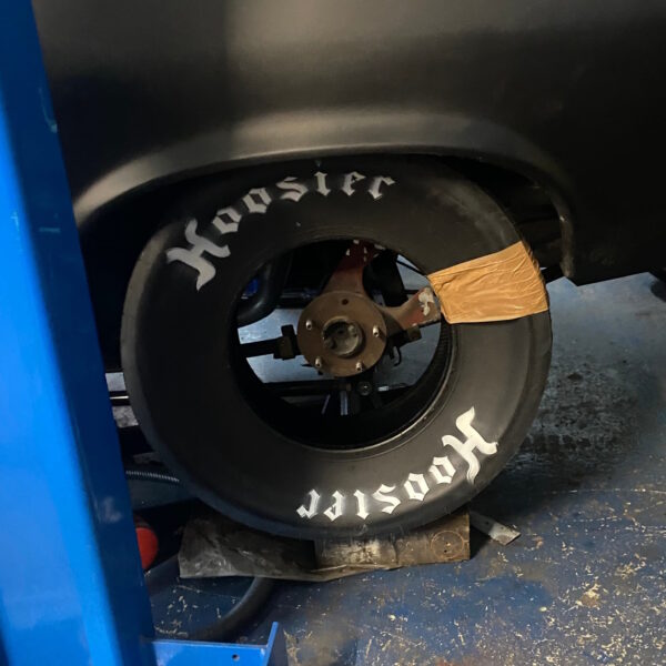 Hoosier Rear Drag Racing Slick Tyre Cross Ply Bias Fitted 29x10x15"