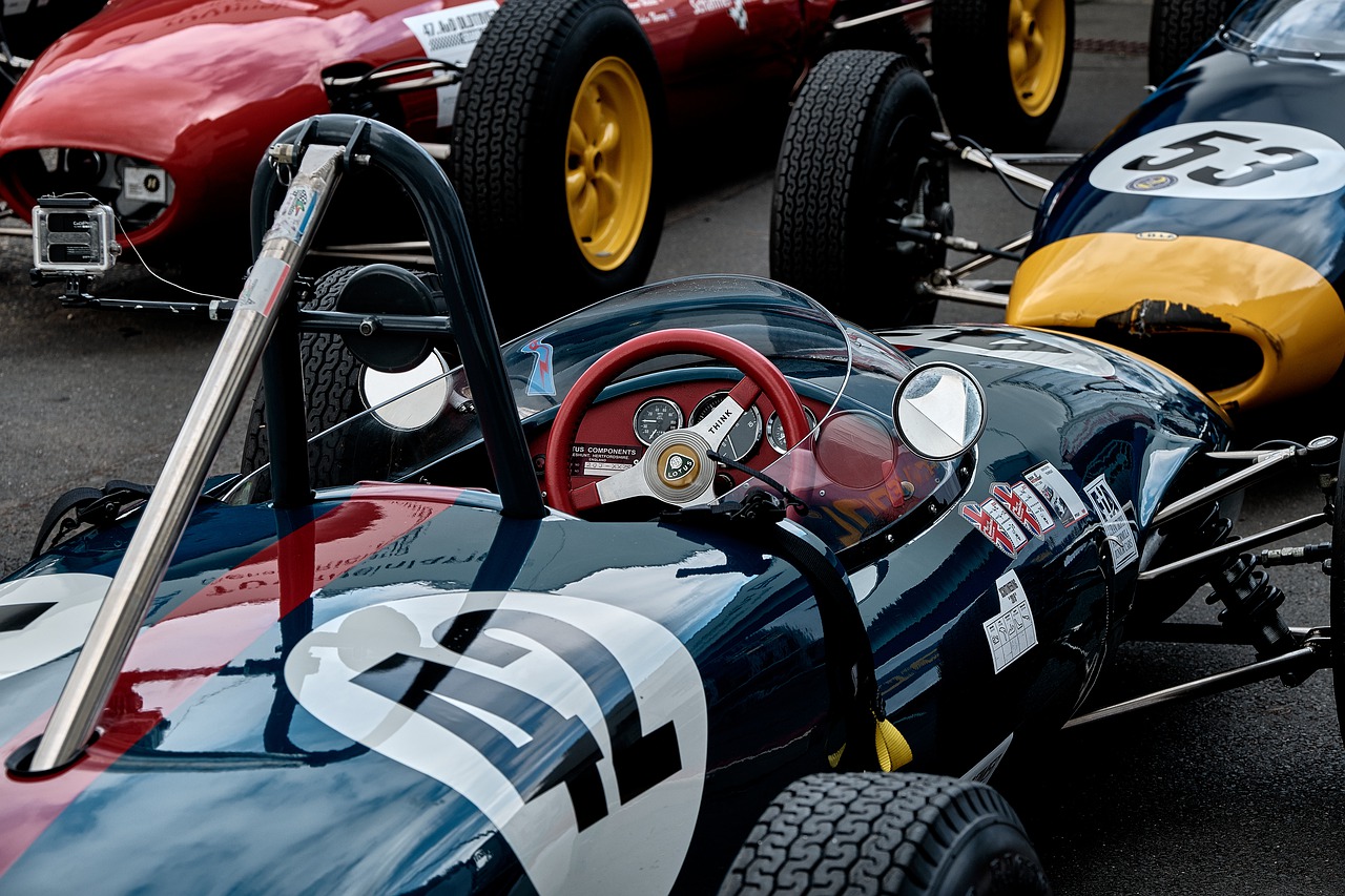 Vintage Serck Cooled F 1 Racing Car