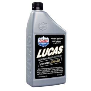 LUCAS High Performance Synthetic Motor Engine Oil S A E 5 W 40 1 LITRE