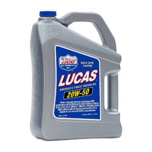 LUCAS High Zinc Racing Engine Oil S A E 20 W 50 Plus 5 Litres