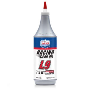 LUCAS Synthetic L9 Racing Gear Oil S A E 7.5 Weight 946 m l