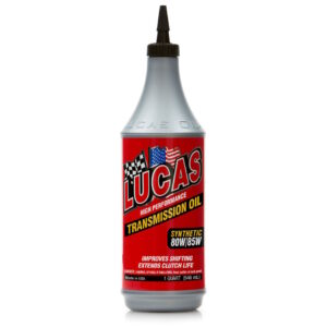 LUCAS Synthetic Motorcycle Gearbox / Transmission Oil 80 W 85 1 Quart