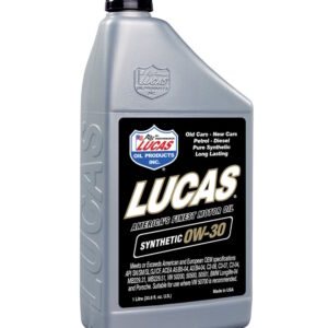 LUCAS High Performance Synthetic Motor Engine Oil S A E 0 W 30 1 Litre