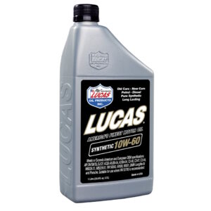 LUCAS High Performance Synthetic Motor Engine Oil SAE 10W60 1 Litre