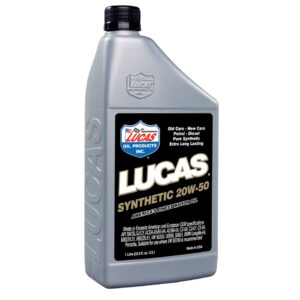 LUCAS High Performance Synthetic Motor Engine Oil SAE 20 W 50 1 Litre