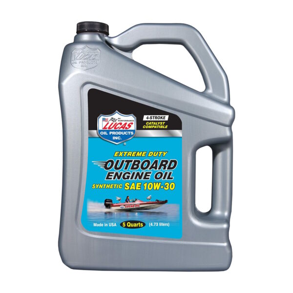 LUCAS Marine Synthetic Outboard Engine Oil 10 W 30 4.73 Litres