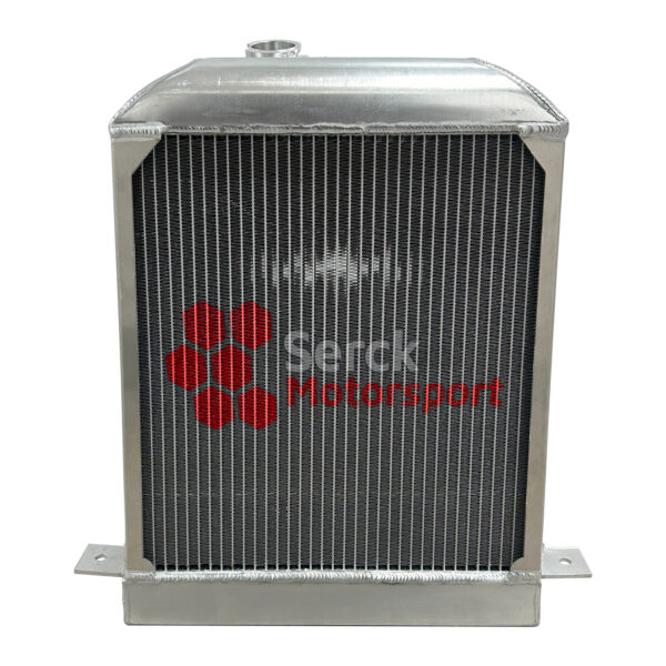SERCK Performance Aluminium Radiator for Morgan V 6 Roadster 3 Litre and 3.7 Litre - Front Centre View