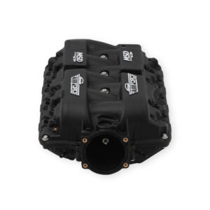 MSD Atomic AirForce LS7 Intake Manifold, Black & Silver - Overview