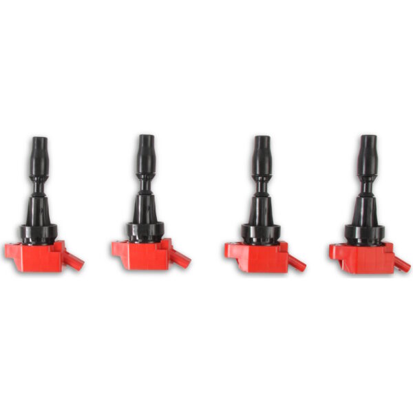 MSD 4 x Blaster Ignition Coils for Hyundai & Kia 1.6 Litre Turbo Engines, Red, gallery view