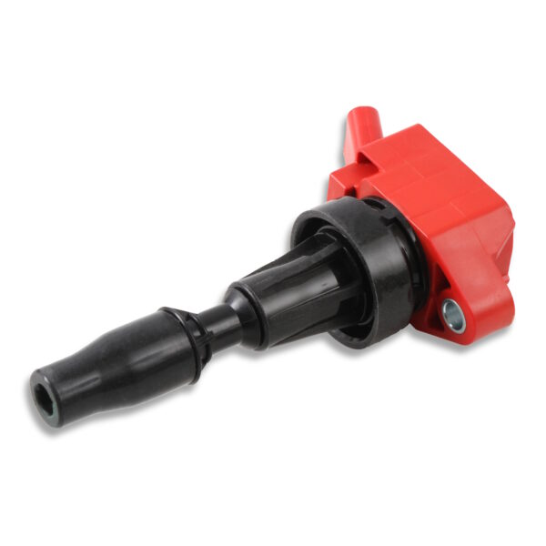 MSD 4 x Blaster Ignition Coils for Hyundai & Kia 1.6 Litre Turbo Engines, Red, single detail underside view