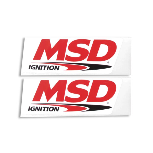 MSD 4 x Blaster Ignition Coils for Hyundai & Kia 1.6 Litre Turbo Engines, Red, decals