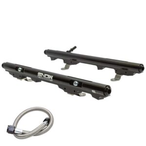 Snow Performance Billet Fuel Rail Kit, T B S S 2008 to 2013 truck, 34mm Injector Height