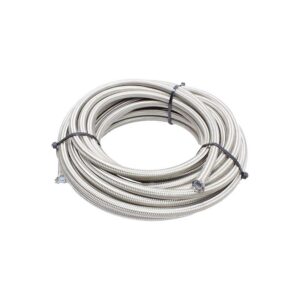 Snow Performance -10 A N Braided Stainless P T F E Hose - 30 ft