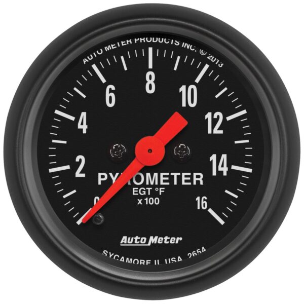 2-1/16" PYROMETER, 0-1600 Â°F, STEPPER MOTOR, Z-SERIES
