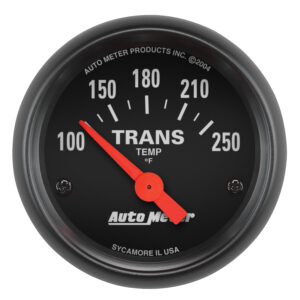 AUTOMETER Transmission Temperature Gauge 2 1/16 Inches, 100-250 Degrees, Electric, Z Series
