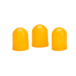AUTOMETER Light Bulb Boots, Yellow, 3 Supplied
