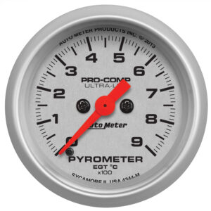 AUTOMETER Ultra-Lite 2 1/16″ EGT 0-900°C Pyrometer Digital Stepper Motor Gauge