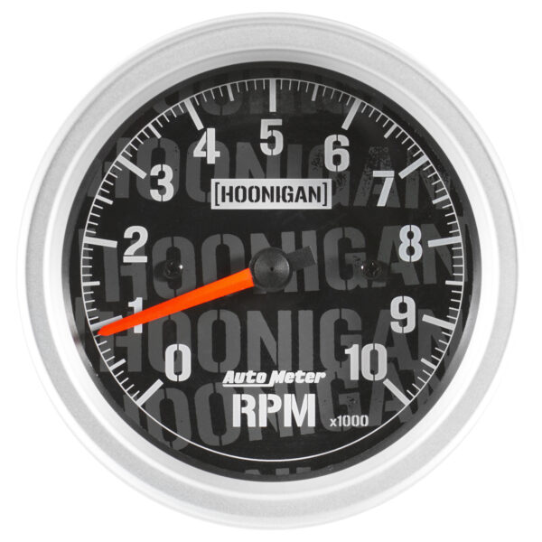 AUTOMETER Tachometer Gauge 3 3/8 Inch, 10 K R P M, In-Dash, Hoonigan