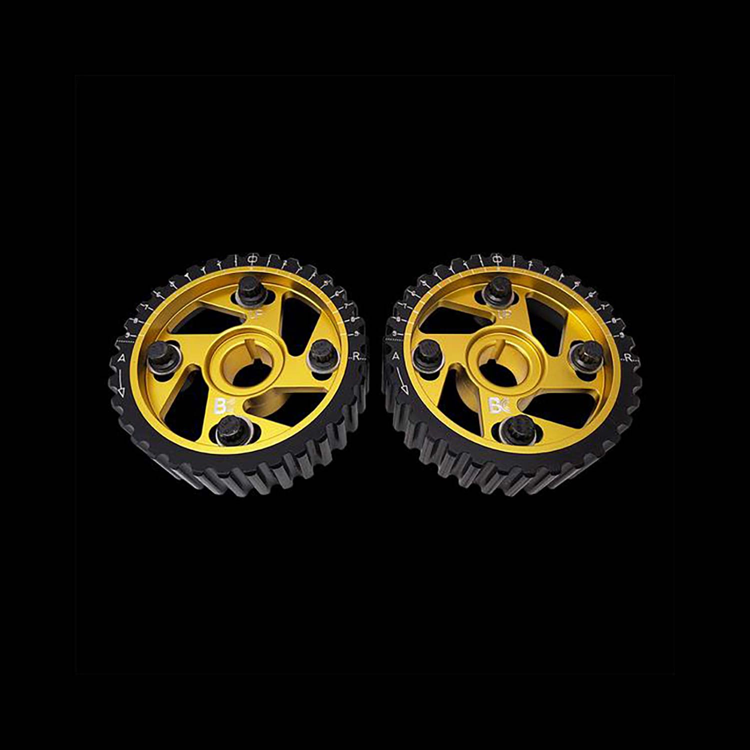 Two New Adjustable Billet Racing Gold Cam Gear For Honda & Acura B Series