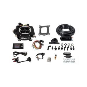 FITECH Go E F I 4 600 Horsepower System & Inline Fuel Delivery Master Kit, Matte Black