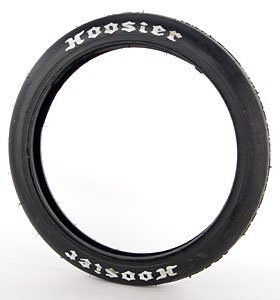 Hoosier front slick tyre for drag racing