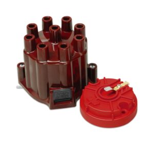 M S D Distributor Cap & Rotor with M S D or General Motors V 8 Points Fitment