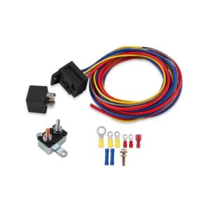 MSD 30 Amp Manual Cooling Fan Electric Harness & Relay Kit