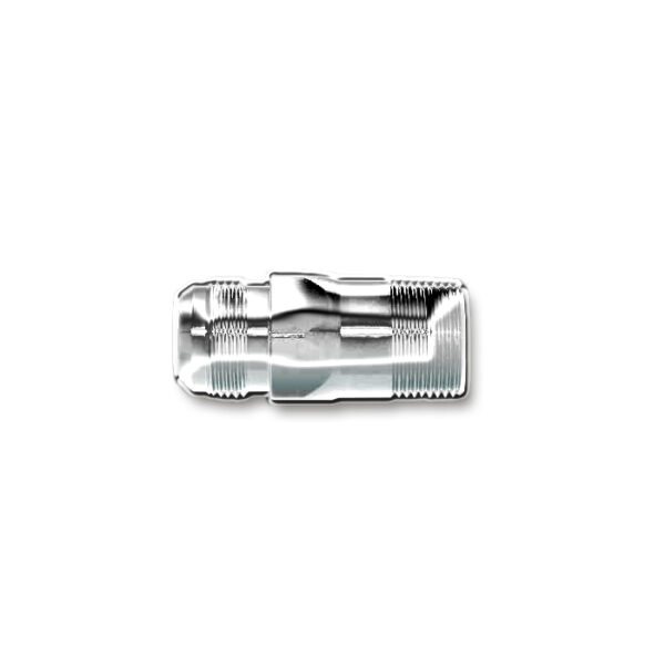 MEZIERE Cooling System Fitting -16 A N Male to 1 Inch N P T Inlet Chrome