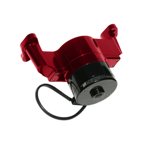 MEZIERE 12v Electric Water Pump Small Block Chevrolet (S B C) Red