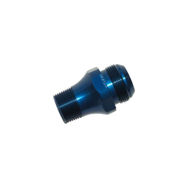 MEZIERE Cooling System Fitting 1 Inch N P T Inlet to -20 A N Male Blue