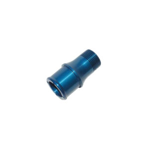 MEZIERE Cooling System Fitting 1 Inch N P T Inlet to 1.50 Inch Hose Blue