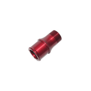 MEZIERE Cooling System Fitting 1 Inch N P T Inlet to 1.50 Inch Hose Red