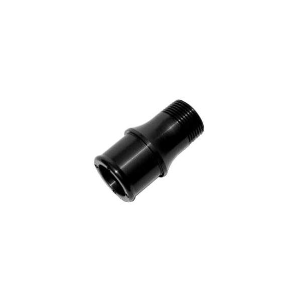 MEZIERE Cooling System Fitting 1 Inch N P T Inlet to 1.50 Inch Hose Black