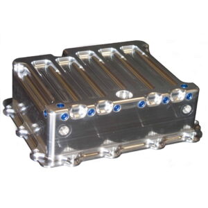 MEZIERE Powerglide Transmission Cooling Pan With Heat Exchanger