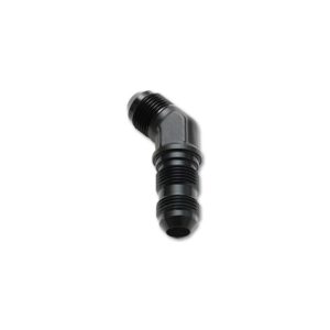 VIBRANT PERFORMANCE Bulkhead Adapter 45 Degree Elbow Fitting; Size: -4AN