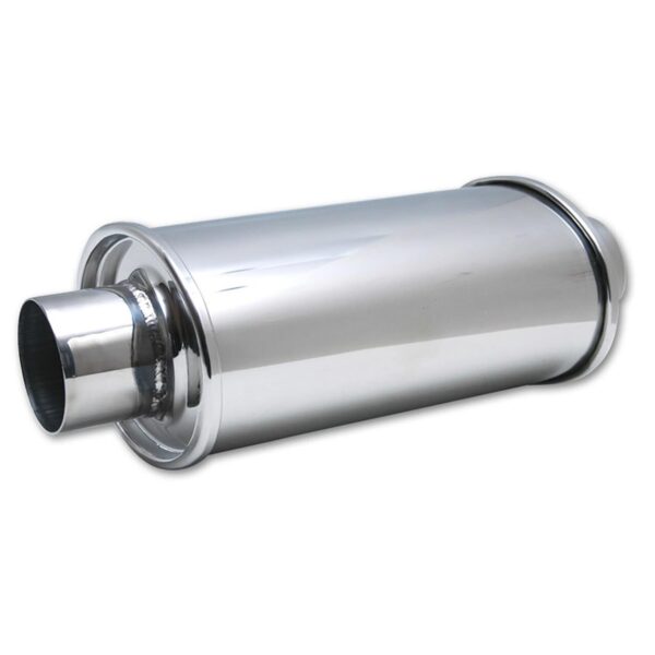 Vibrant 3 Inch Stainless Steel Ultra Quiet Exhaust Resonator