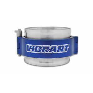 VIBRANT PERFORMANCE 2 Inch H D V Band Clamp System Assembly, Blue