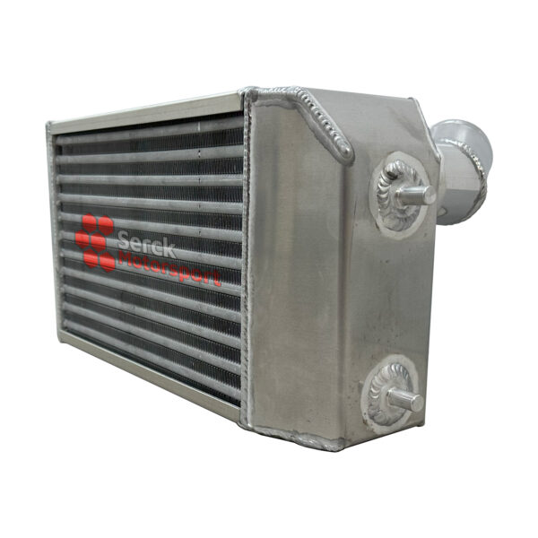 SERCK Aluminium Fat Boy Intercooler for Land Rover 300 T D I Engines Found In Defender, Discovery I and Range Rover models - Front Left View