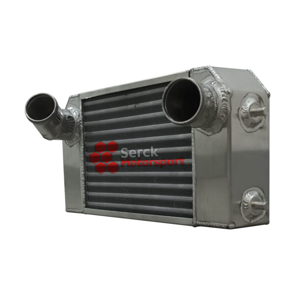 SERCK Aluminium Performance Intercooler for Land Rover 300 T D I Engine found in Defender, Discovery I and Range Rover Models - Rear Right View
