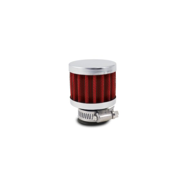 VIBRANT PERFORMANCE 3/4 Inch (19 m m) Chrome Crankcase Breather Filter - Assembled View